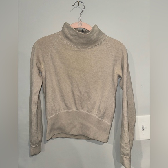 Theory 100% Merino Wool Turtle Neck Back Zipped Sweater - Picture 3 of 8